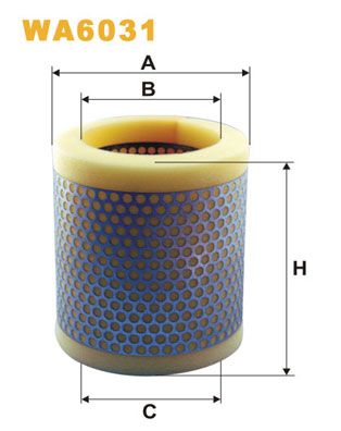 WIX FILTERS Воздушный фильтр WA6031